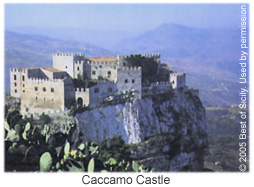 Caccamo's medieval mountain-top castle.