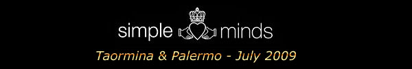 See Simple Minds in Sicily this July!