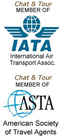 Chat & Tour (Tradizione Turismo) is a member of the IATA and ASTA.